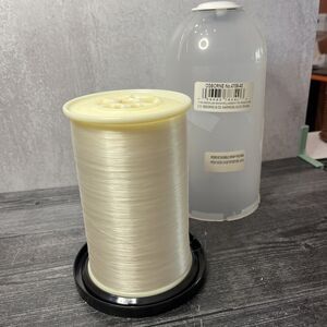 NEW C.S. Osborne Medium Monofilament Thread #4705-40,  Clear #40